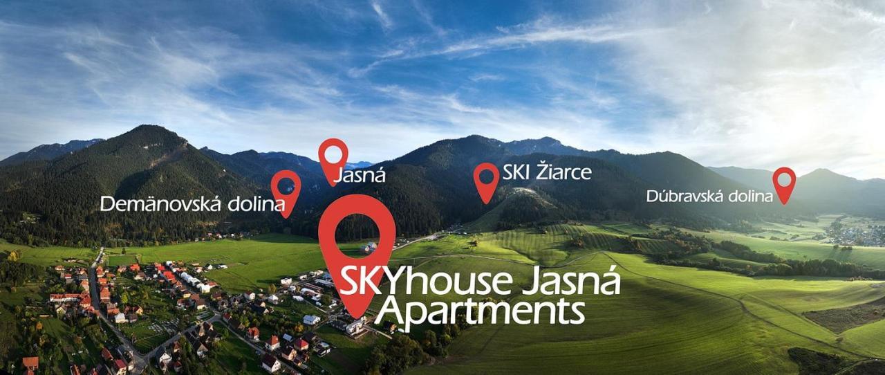 Sky-House Jasna Apartments Pavčina Lehota Exteriér fotografie
